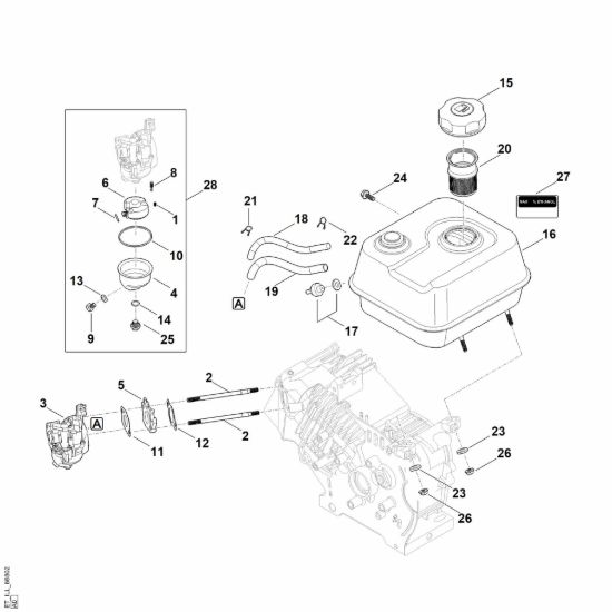 Picture of G - Sistema di alimentazione carburante EHC 705.0 (EHC705-0002)